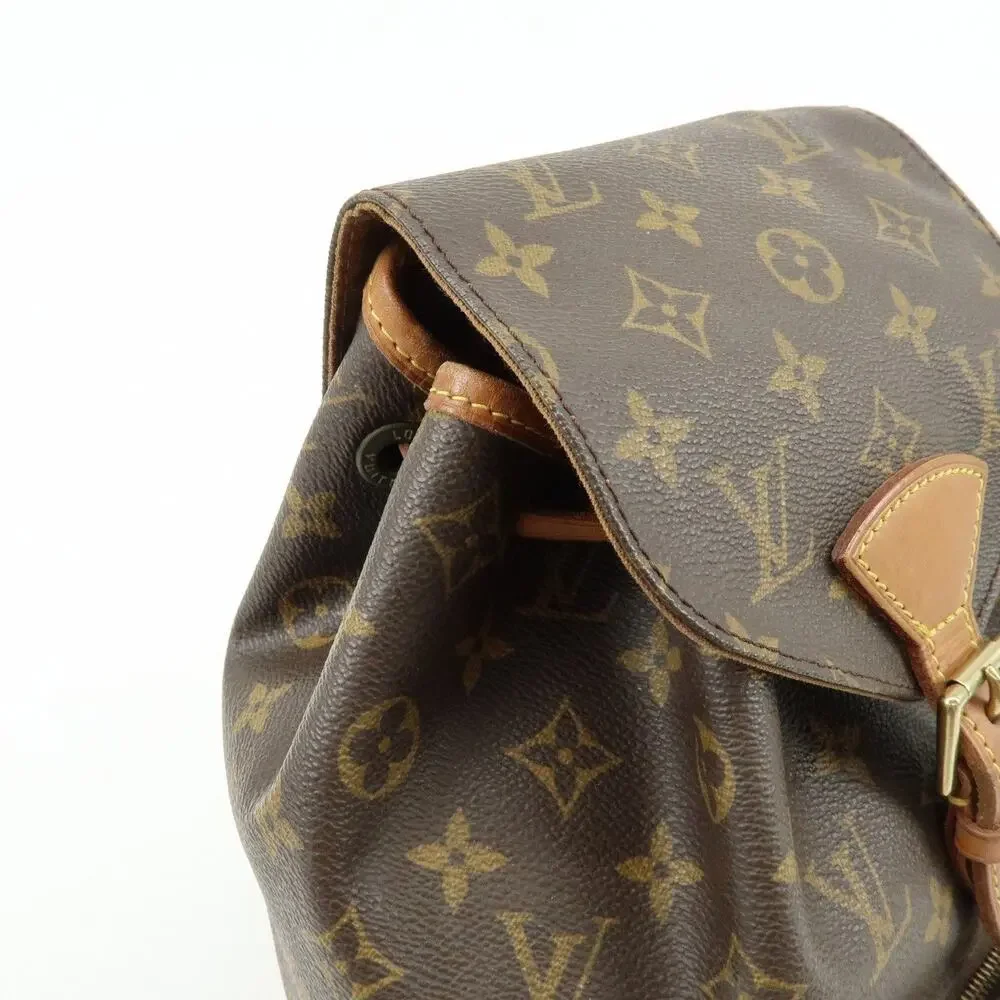 Louis Vuitton Monogram Montsouris MM Backpack Brown